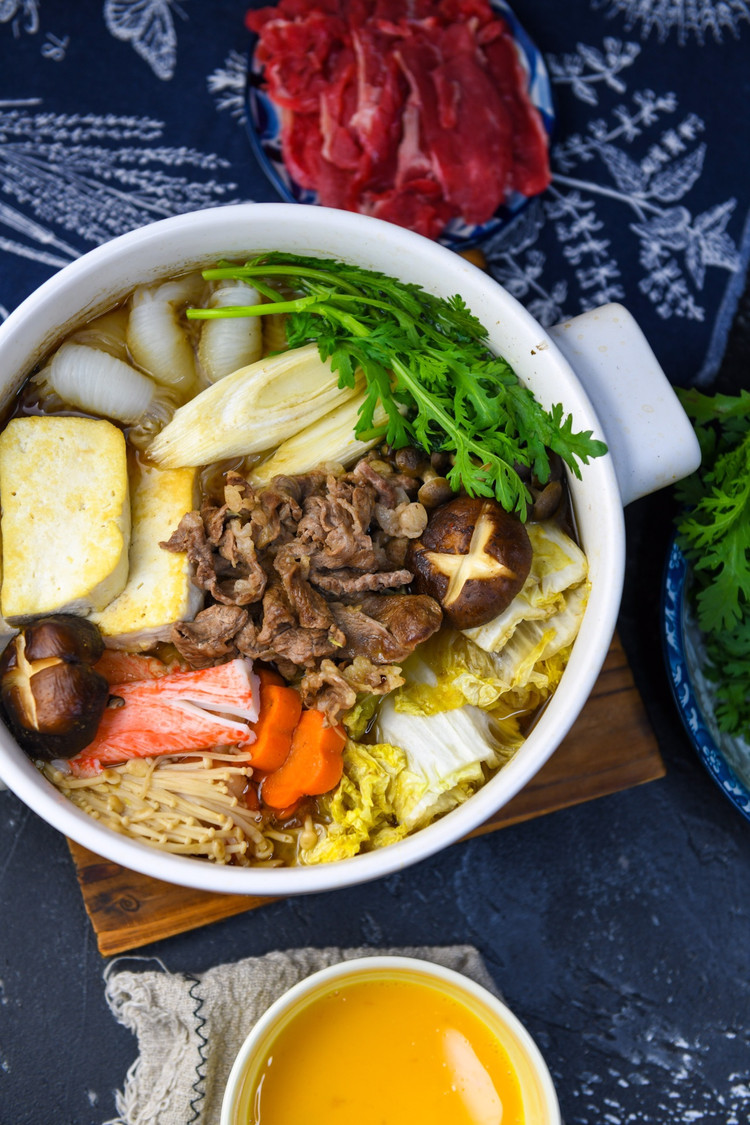 深夜食堂一人食之日式寿喜锅的做法