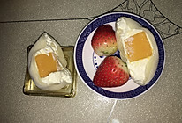 草莓雪媚娘+芒果雪媚娘的做法