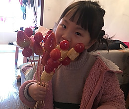 冰糖葫芦的做法