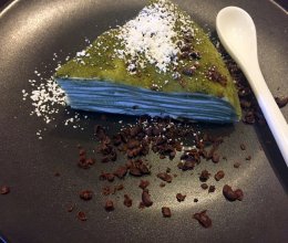 抹茶千层黑森的做法