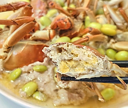 六月黄蒸肉沫毛豆的做法