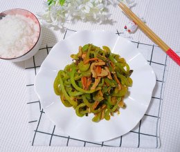 #米饭最强CP#青椒炒肉丝的做法