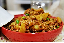土豆焖饭（电饭锅版） 的做法