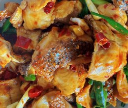 香辣鱼片的做法