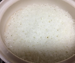 闷白米饭的做法