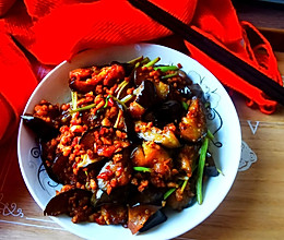 #我要上首焦#肉末干烧茄子的做法