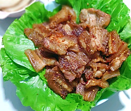 #一学就会快手菜#烤五花肉的做法