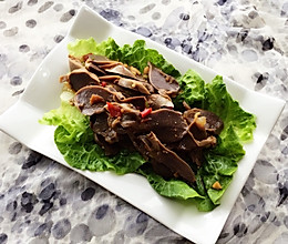 凉拌鸭胗（酸辣味）的做法