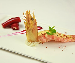 蔓汁明虾的做法