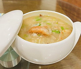 砂锅海鲜粥的做法