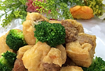 肉塞豆腐泡的做法
