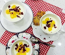 芒果双皮奶的做法