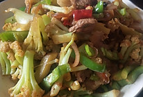 #美食视频挑战赛# 干锅菜花的做法