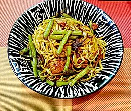 豆角焖面的做法