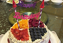 生日蛋糕#豆果5周年＃的做法