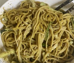芥末荞麦面饸络的做法