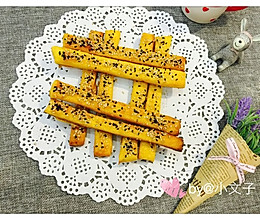 香脆芝麻红薯条的做法