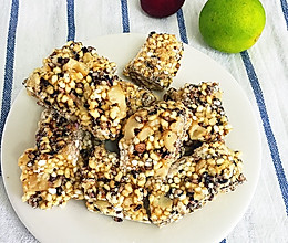 香脆核桃炒米糕#补脑美食汇#的做法