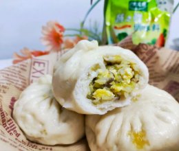 #轻食季怎么吃#鲜美素馅包子的做法