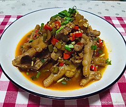 爆炒鸡爪的做法