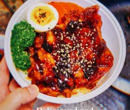 照烧鸡腿饭的做法