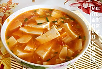 茄汁金针菇虾仁豆腐汤的做法