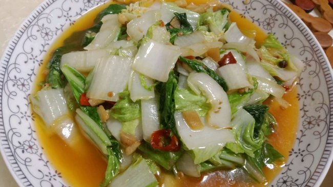 川味炒白菜的做法