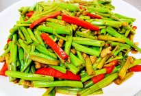 炒空心菜梗的做法