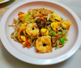 五彩荞麦面条的做法