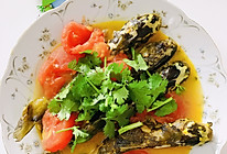 #刘畊宏女孩减脂饮食#番茄黄骨鱼的做法