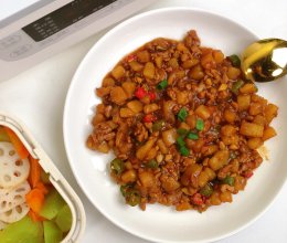 （焖煮炖）土豆肉沫的做法