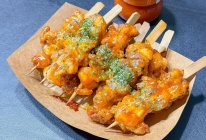 咖喱烤鸡肉串的做法