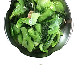 清炒芥菜的做法