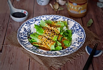 麻酱油麦菜的做法