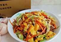 粉丝炒鸡蛋的做法