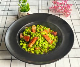 #花式炖煮不停歇#腊肉炖青豆的做法