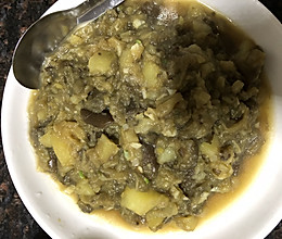 土豆炖茄子的做法