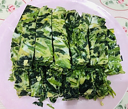 波菜蒸鸡蛋的做法的做法