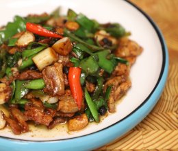 辣椒炒肉的做法