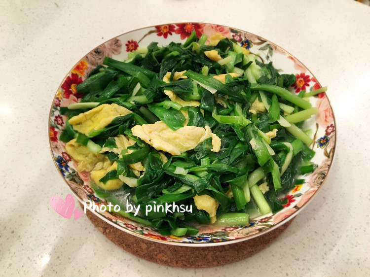 韭菜炒蛋的做法