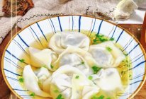 鸡汤菜肉馄饨的做法