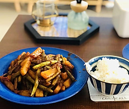 土豆烧豆角的做法