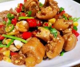 #刘畊宏女孩减脂饮食#泡椒猪蹄的做法