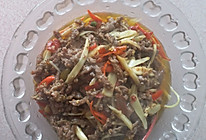 仔姜牛肉的做法