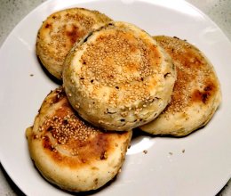 椒香芝麻烧饼的做法