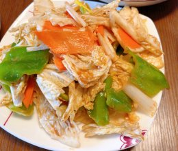 脆爽拉拉菜的做法