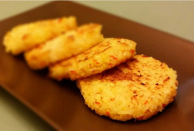 香煎米饼的做法