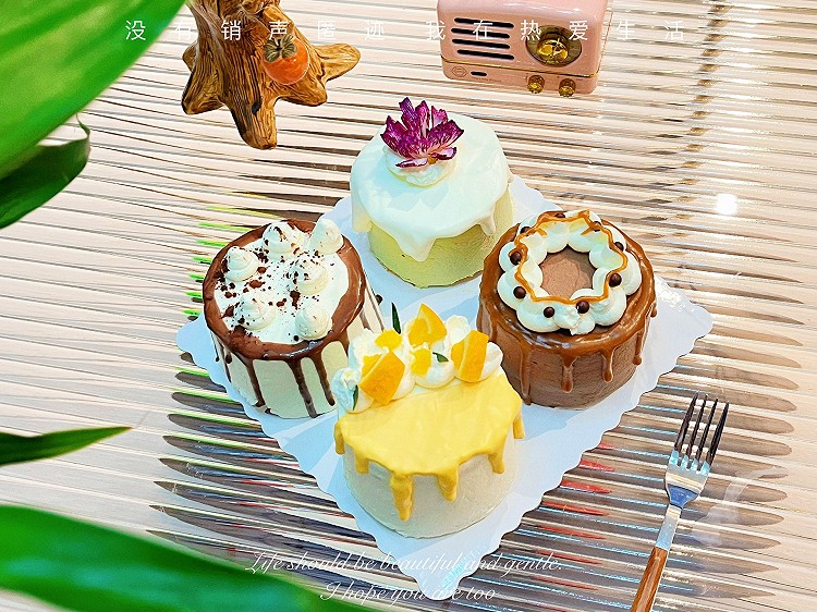 女神节甜蜜四宫格，品尝不同味道的甜的做法