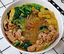 #精致一人食#酸汤肥牛粉的做法