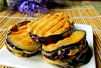 香煎茄饼的做法